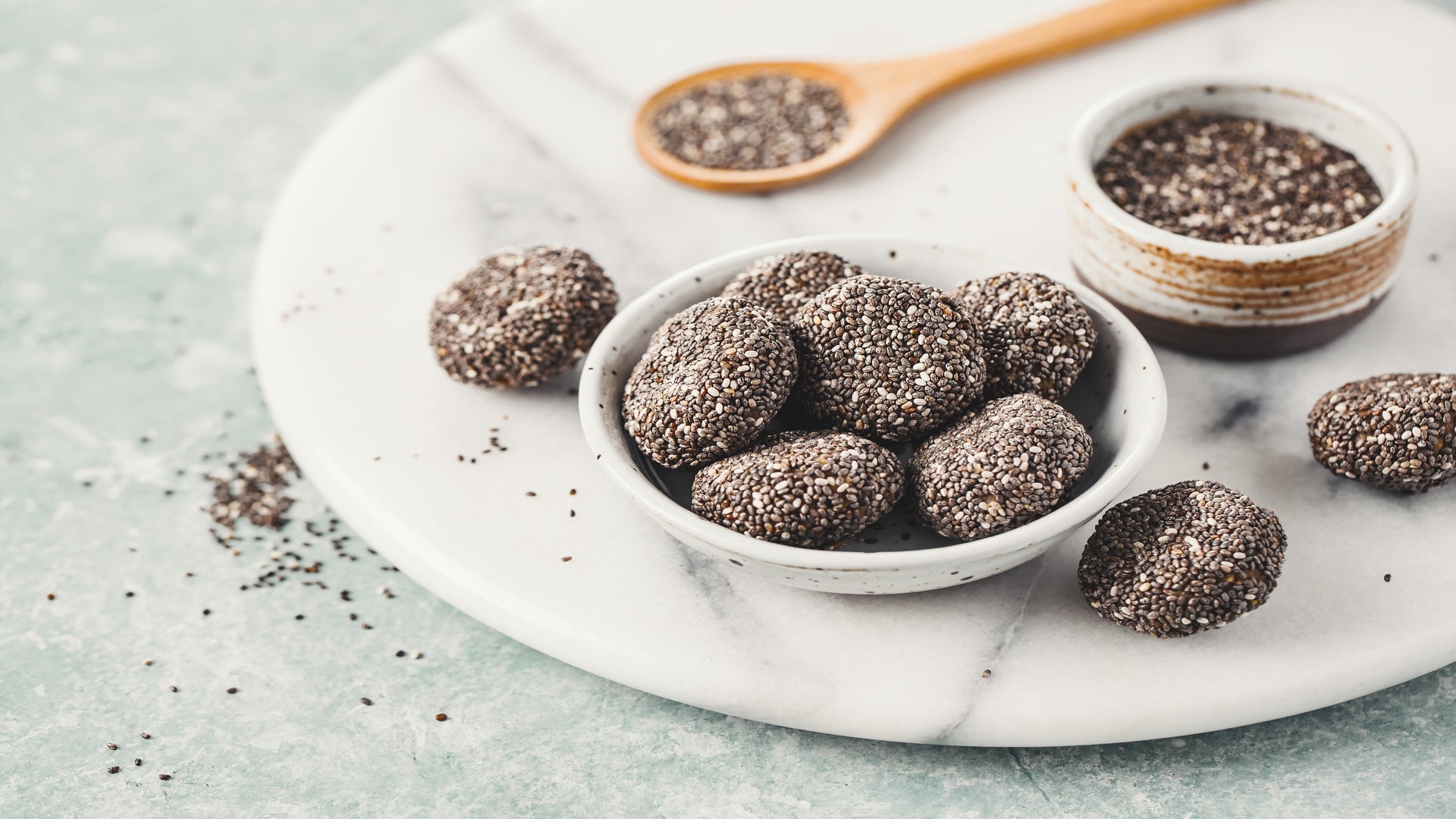 CHIA SEEDS ENERGY BALLS LivGood Lebanon