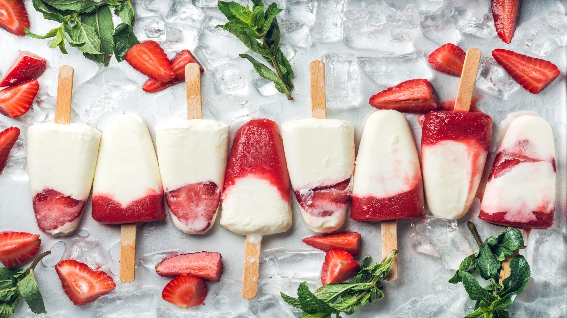 GREEK YOGURT STRAWBERRY POPSICLES LivGood Lebanon