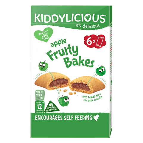 Kiddylicious Fruity Bakes Apple Infant Snack 12 Months+