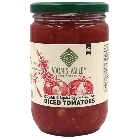 Adonis Valley Organic Diced Tomatoes