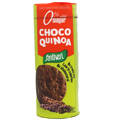 Santiveri Digestive Light Biscuits Chocolate & Quino