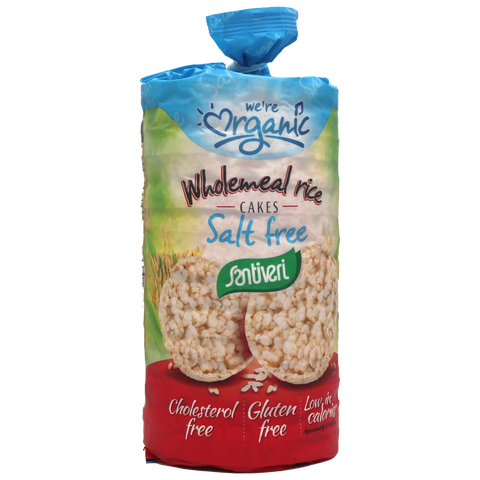 Santiveri Salt Free Wholemeal Rice Cakes