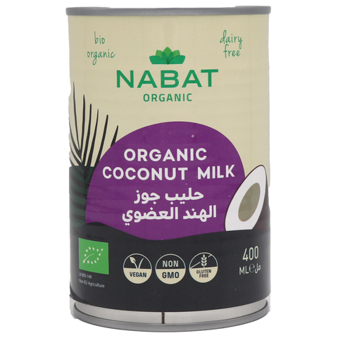 Nabat Organic Coconut Milk Can