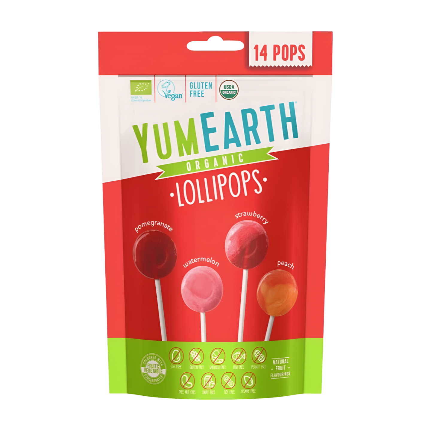Yummy Earth Organics - Lollipops - 50 Pops - Assorted Flavors - 12.3 Oz Yummy Earth Organics - Lollipops - 50 Pops - Assorted Flavors - 12.3 Oz