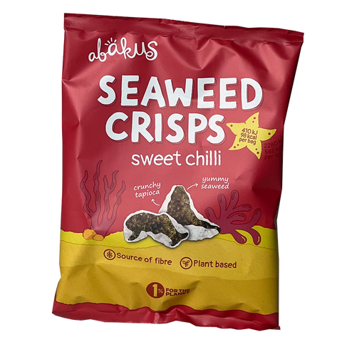 Abakus Seaweed Crisps Sweet  Chili Flavor