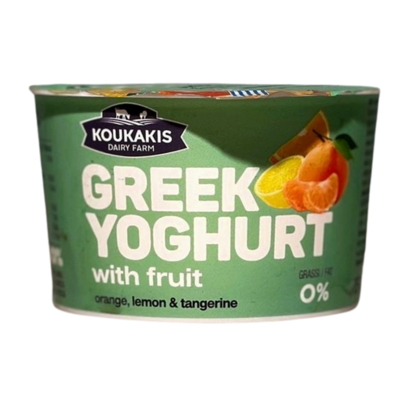 Koukakis Greek Yoghurt 0 with orange, lemon & tangerine LivGood Lebanon