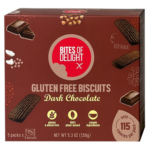Bites Of Delight Dark Chocolate Biscuits