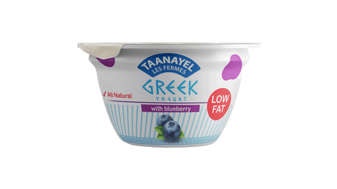 Taanayel Low Fat Greek Yogurt Blueberry