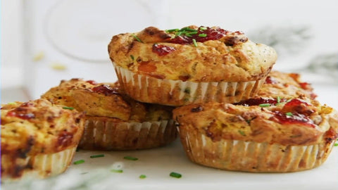 PLANT BASED CRANBERRY MUFFINS