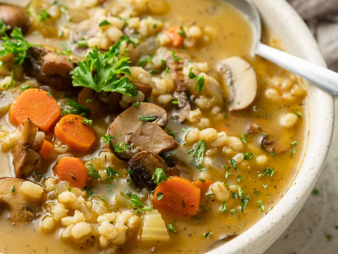 Mushroom Barley Soup