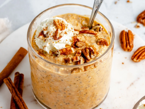 Pumpkin Spice Overnight Oats
