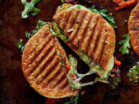 Halloumi Pesto Burger