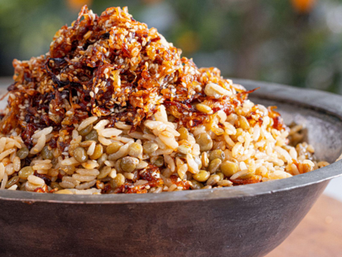 Konjac & Lentil Mediterranean Pilaf