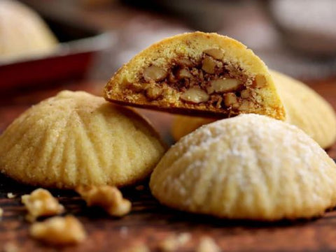 Healthy Walnut Maamoul