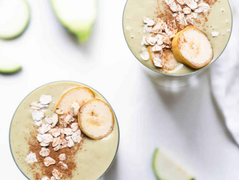 Zucchini Banana Smoothie Bowl