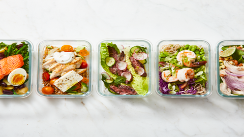 HOW TO MEAL PREP HIGH-PROTEIN LUNCHES IN 30 MIN