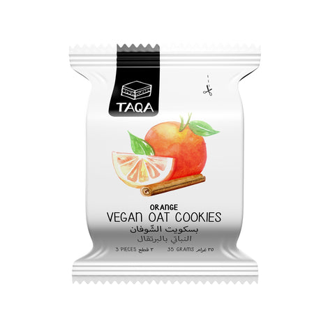 Taqa Oat Cookies Orange