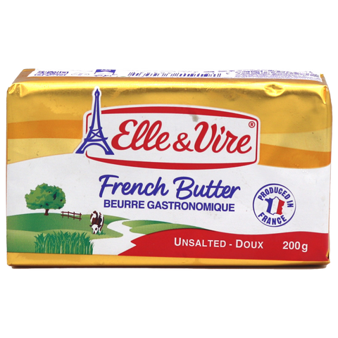 Elle&Vire Unsalted Gourmet Butter
