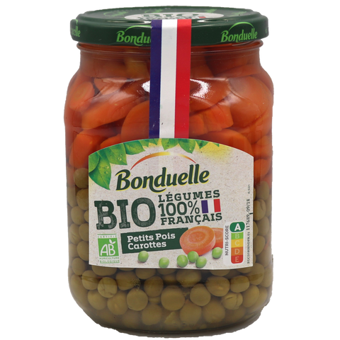 Bonduelle Organic Green Peas & Carrots