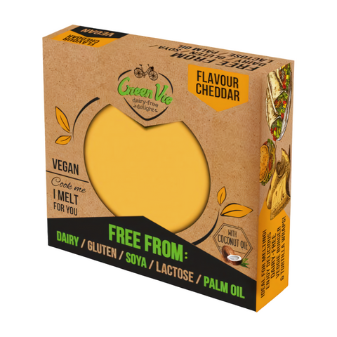 Green Vie Cheddar Block Vegan