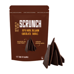 Scrunch Belgian Dark Chocolate Barks