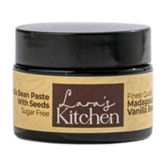 Lara's Kitchen Vanilla Bean Paste With Vegetable Glycerin And Vanilla Extract Sugar Free