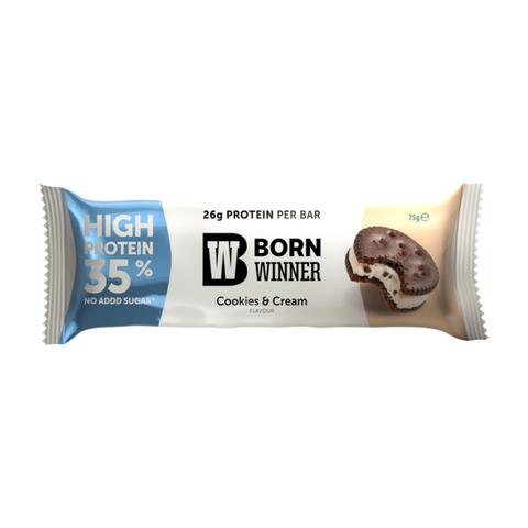 Born Winner Gain Protein Bar Cookies & Cream