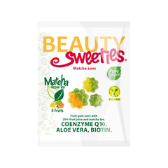 Beauty Sweeties Vegan Fruit Gums Matcha 