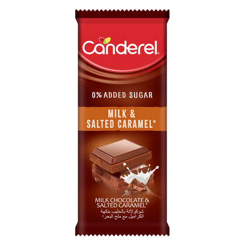 Canderel Chocolate Milk & salt caramel