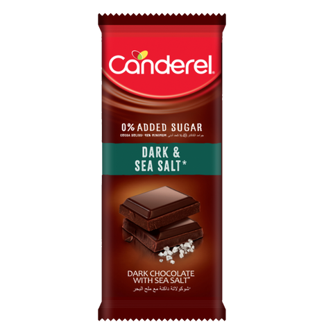 Canderel Chocolate Dark & sea salt