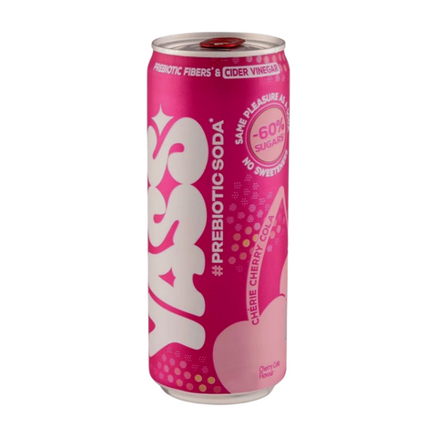 Yass Prebiotic Soda Cherry Cola
