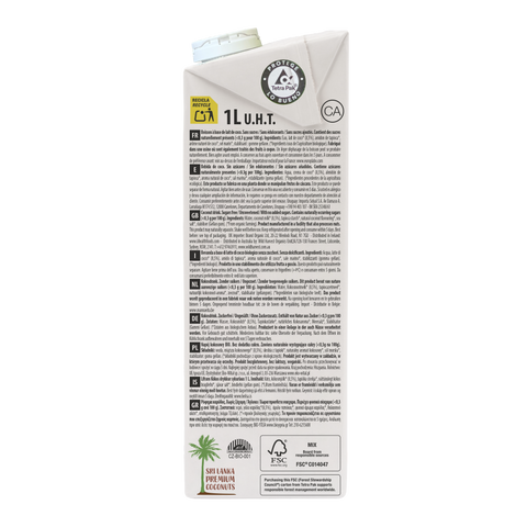 Ecomil Coconut Milk Sugar Free