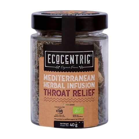 Ecocentric Organic Mediterranean Herbal Infusion (Throat Relief)