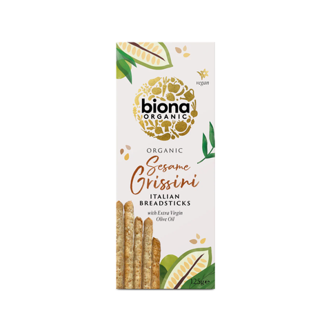 Biona Organic Sesame Grissini Breadsticks