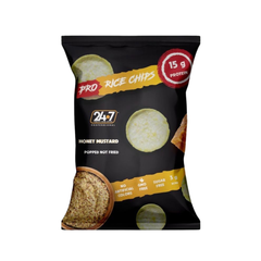24/7 Rice Chips Honey Mustard Popped Not Fried 