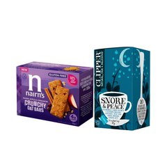 20% Nairns GF Raisin & Apple + Clipper Tea Chamomile   