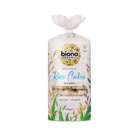 Biona Organic Rice Cakes Sea Salt