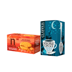 20% Nairns Salted Caramel + Clipper Tea Chamomile   