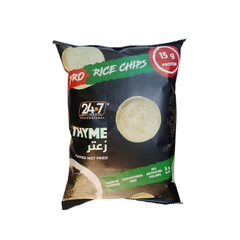 24/7 Rice Chips Thyme Popped Not Fried 