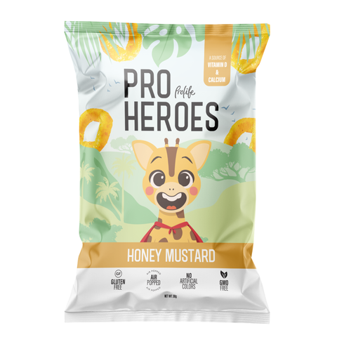 Prolife Pro Heroes Honey Mustard Rings + Vitamin D & Calcium