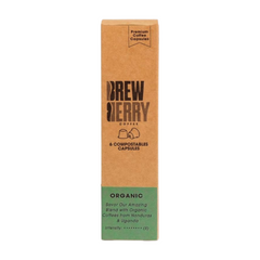 Brewberry Organic Compostable 6 Coffee Capsules