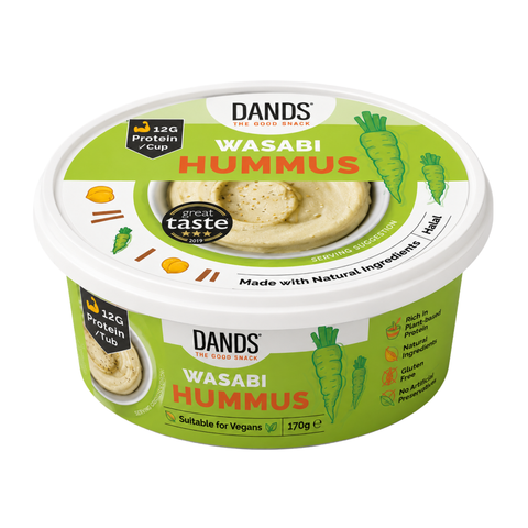 Dands Tub Hummus Wasabi
