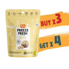 Peddle Life Buy 3 Get 4 Banana 20 G - Slices