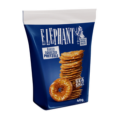 Elephant Baked Pretzels With Salt 40g