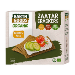 Earth goods Zaatar Crackers