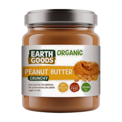 Earth goods Organic Peanut butter crunchy