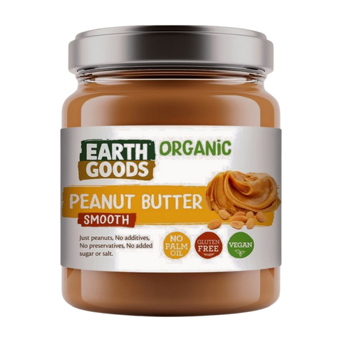 Earth goods Organic Peanut butter Smooth