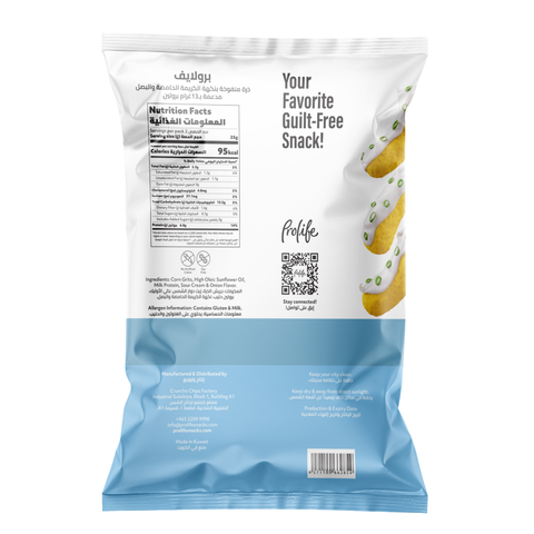 Prolife Pro Puffs Sour Cream & Onion 13G Protein