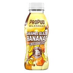 Propud Protein Milkshake Caramel Glazed Bananas