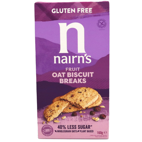 Nairns Gluten Free Fruit Oat Biscuit Breaks
